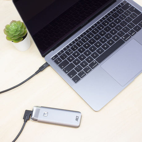 Kabel USB akt ac7407 czarny 2 m