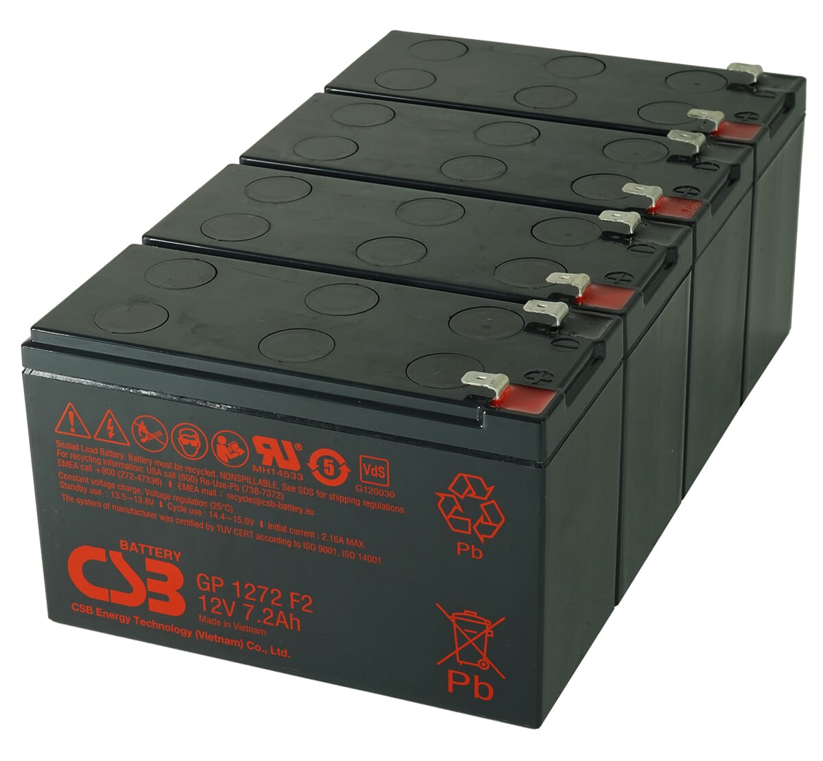 Zestaw do wymiany akumulatora Csb Ups RBC132
