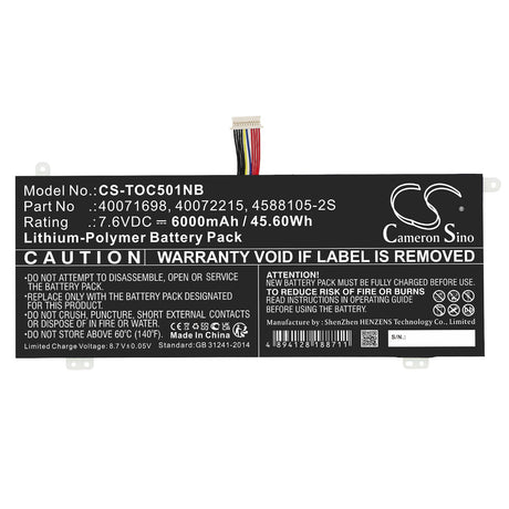 Bateria do laptopa 6000mAh