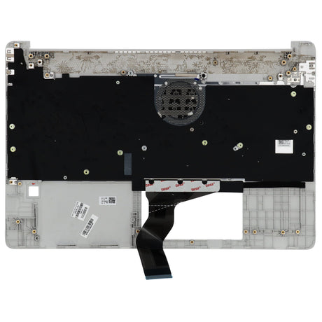 Klawiatura do laptopa Ty HP QWER US + pokrywa górna - srebrna