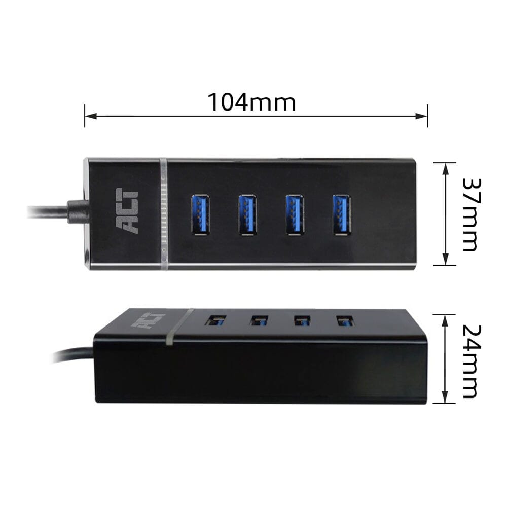 Act Connectivity USB-C Hub 3.2 z 4 portami USB-A