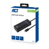 Act Connectivity USB-C Hub 3.2 z 4 portami USB-A