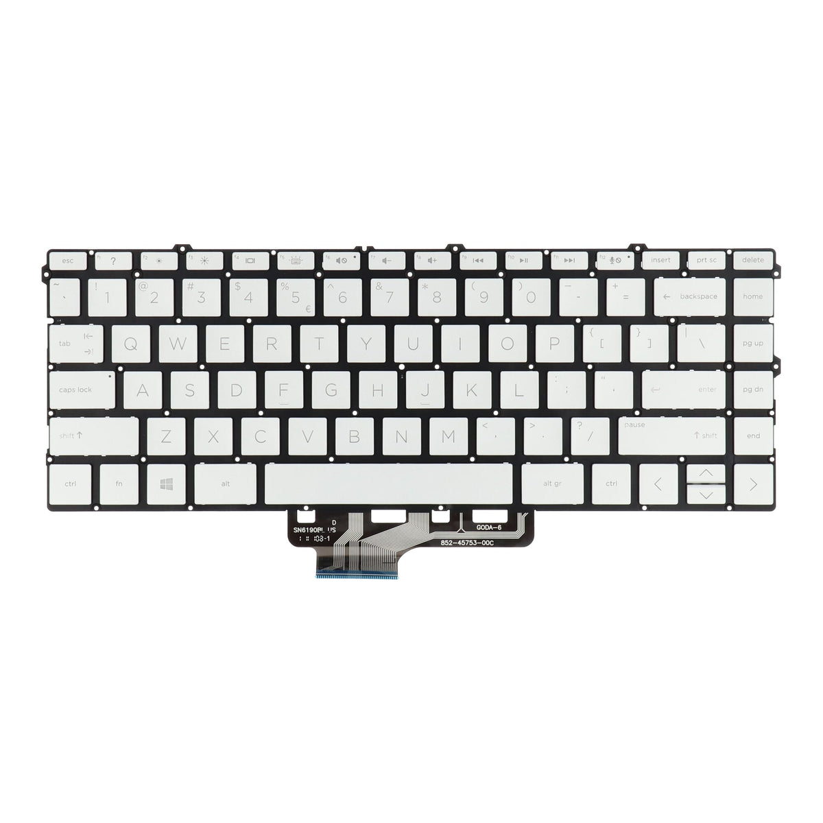 Klawiatura do laptopa Ty HP QWER US, podświetlana