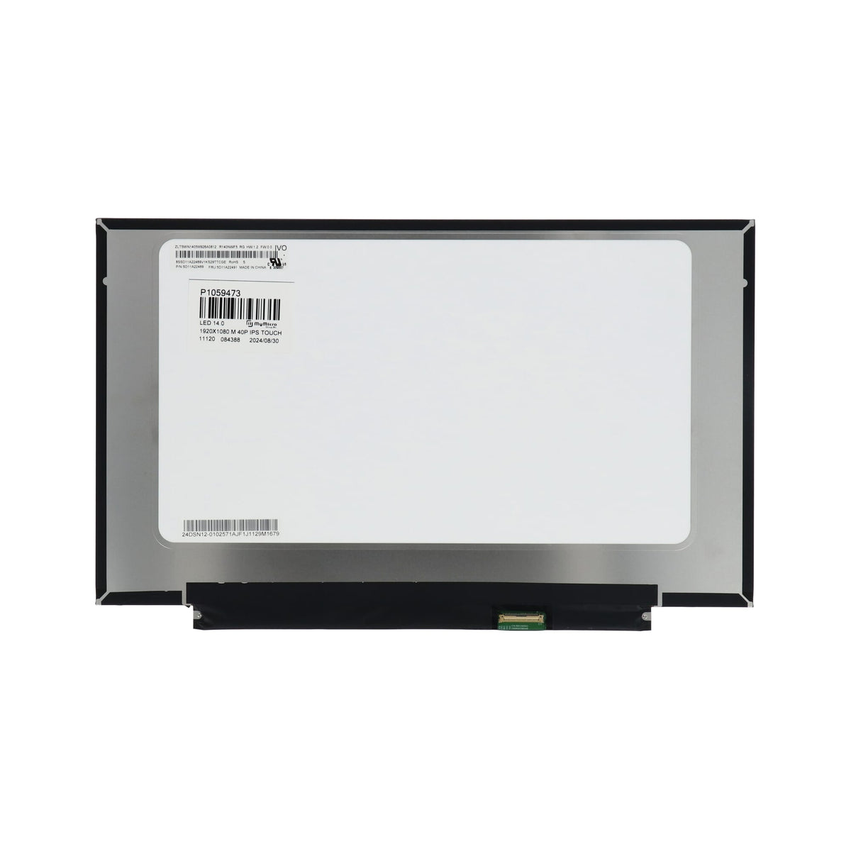 Ekran LCD 14,0 cali 1920x1080 matowy, 40pin 20mm, IPS, dotykowy