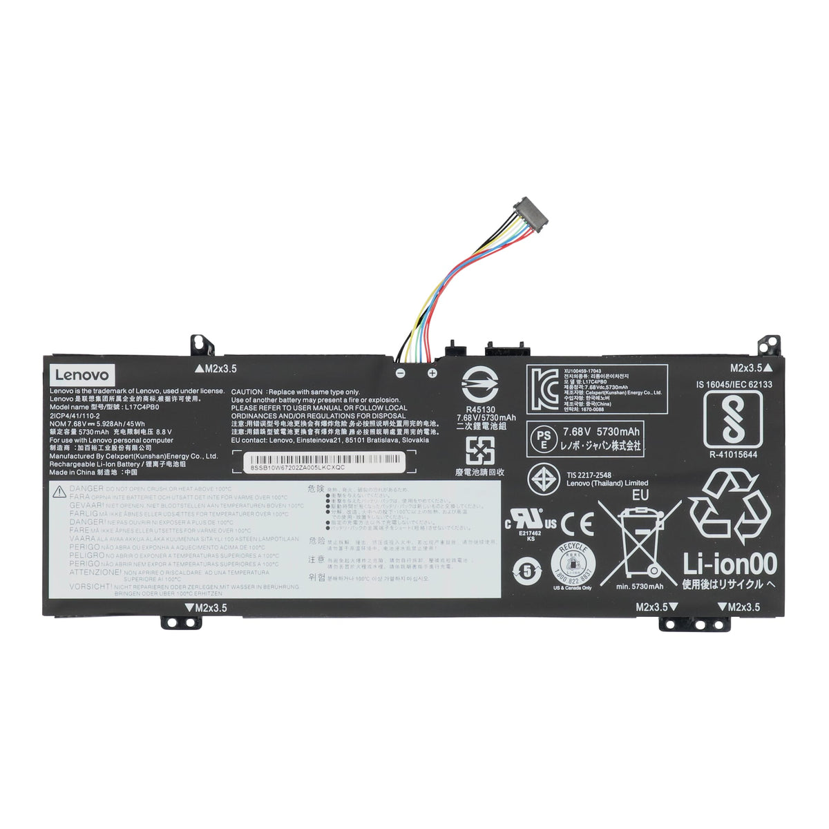 Bateria do laptopa Lenovo 5730mAh