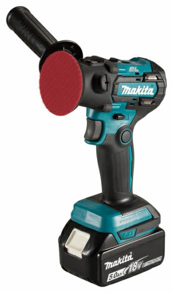 Szlifierko-polerka akumulatorowa Makita dpv300rtj 18v 5.0ah w mbox