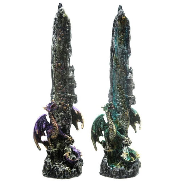 Stojący stojak na kadzidełko Dragon Waterfall