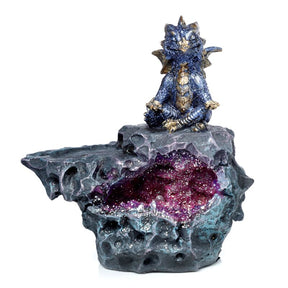 Kryształowy uchwyt na kadzidełko Elements Yoga Dragon