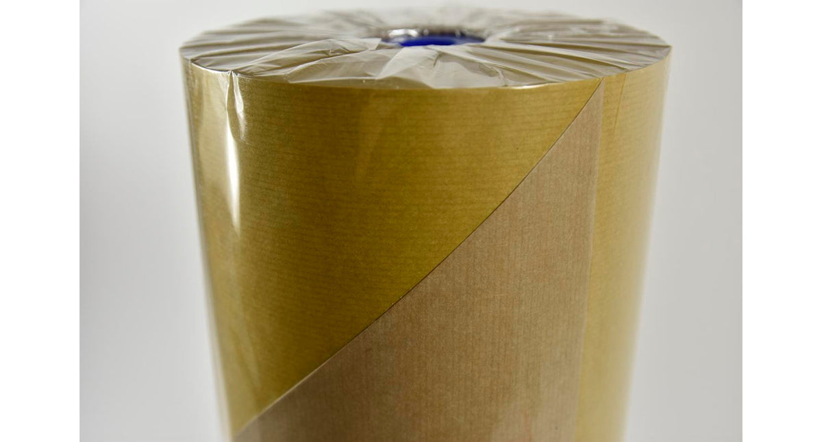 Pakpapier okergeel 12 kg natuur bruinkraft 60 cm 50gr