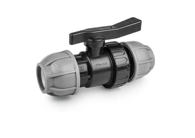 Bradas klep voor leidingen pe 25mm 25mm