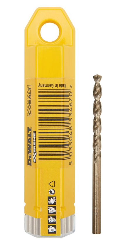 Akcesoria Dewalt Wiertło przemysłowe hss do metalu kobaltowego 3,2 mm - dt4921-qz