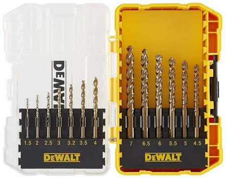 Akcesoria Dewalt 13-częściowy zestaw wierteł do metalu | hss-g | 1,5 mm-7 mm | w trudnym przypadku - dt70710-qz