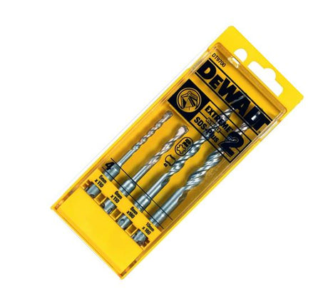 Seria Dewalt Extreme 2 - zestaw wierteł sds-plus - 5mm;6mm;8mm;10mm - wysoka wydajność