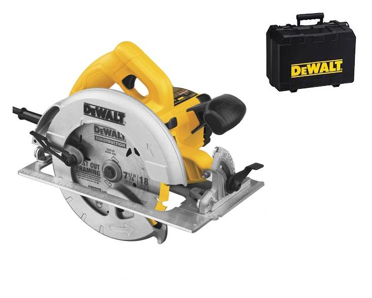 Dewalt rondzaag 190mm 1600w dwe575k geval
