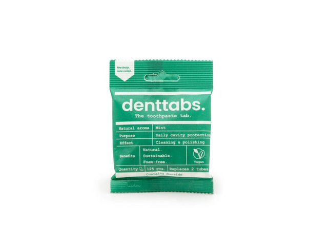 Denttabs Tabletki pasty do zębów z miętą fluorową