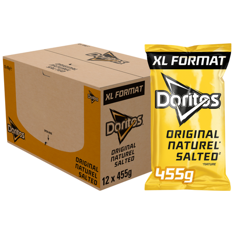 Naturalne chipsy tortilla Doritos (12x 455gr)