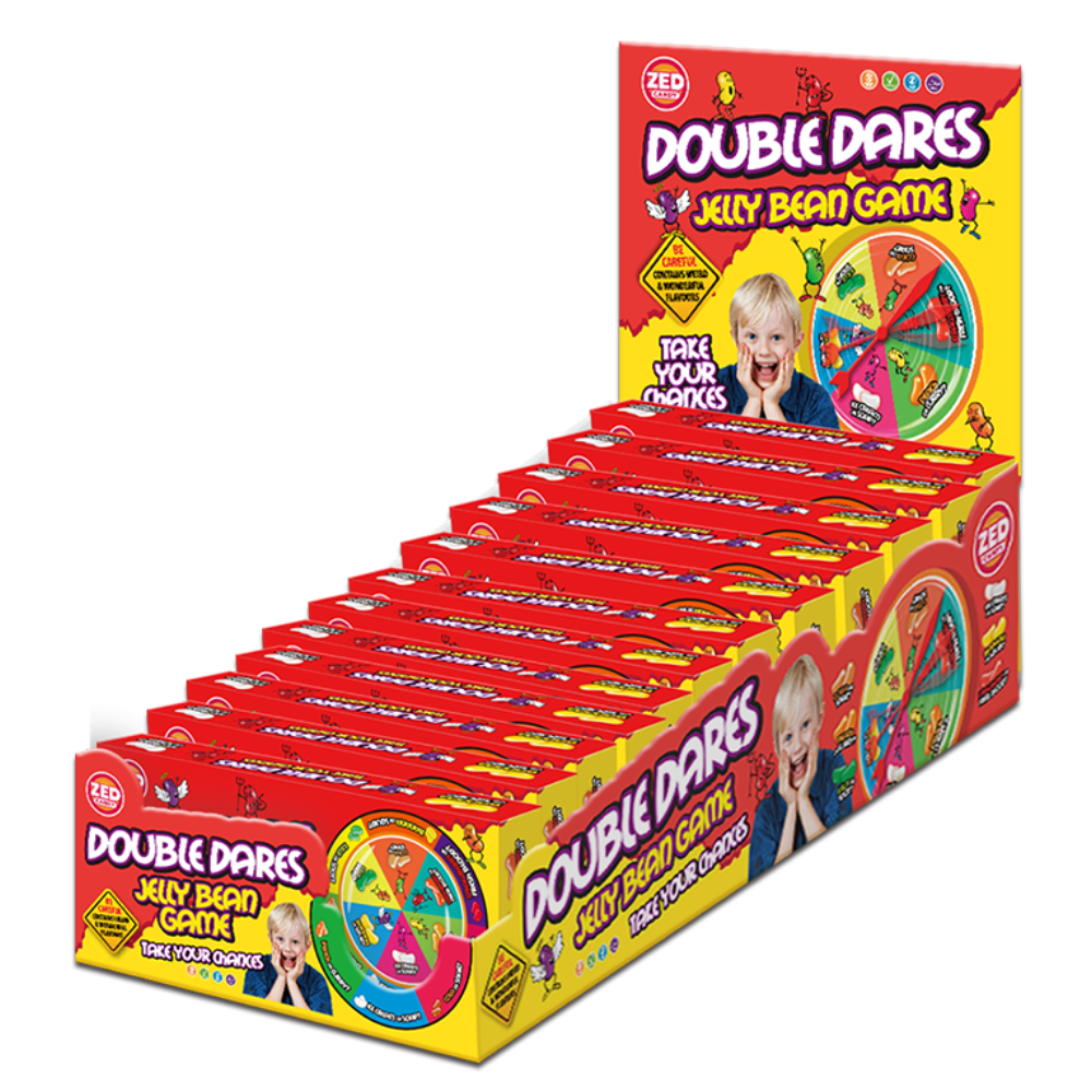 Zed Candy Double Dare Jelly Bean Spin Box (12x 100 gramów)