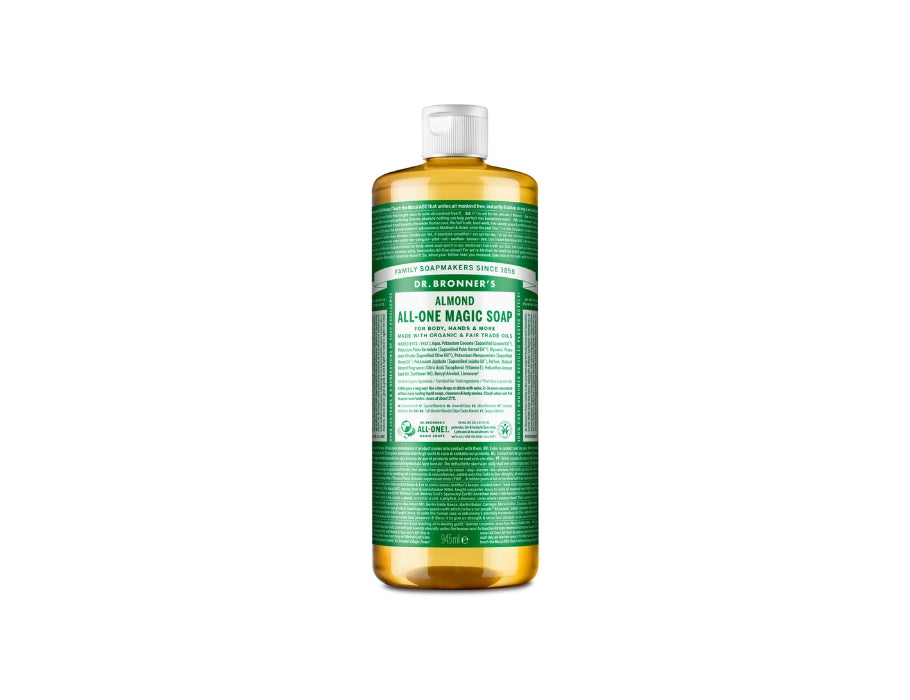 Mydło w płynie Dr. Bronner's - czyste kastylijskie - migdałowe - 945 ml