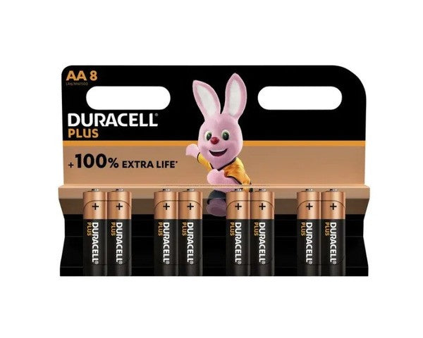 Duracell plus 100% aa 8-pak lr6 mn1500 (24 sztuki)