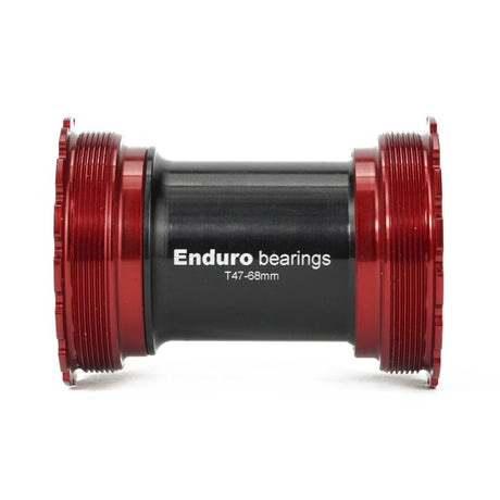 Łożyska enduro t47 suport wewnętrzny do 30mm (wąskie) - a c ss - czerwone