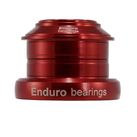 Stery z łożyskami enduro - zero stack ss - czerwone