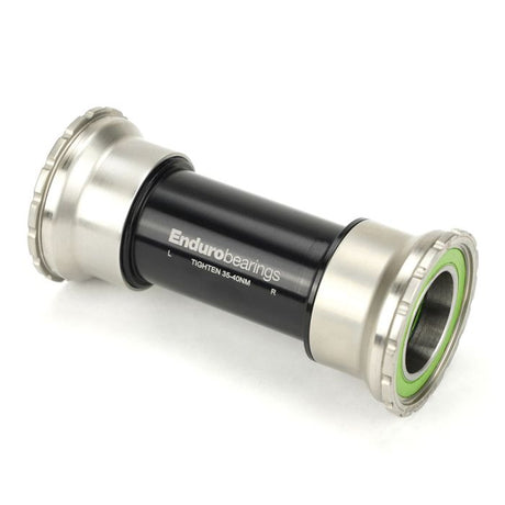 Łożyska enduro wciskane w suport - bb86 92 do 24mm - zintegrowane maxhit - 440c - srebrne