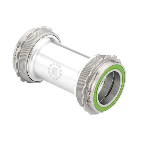 Łożyska enduro t47 do dubowania suportu - zintegrowane maxhit - 440c - srebrne