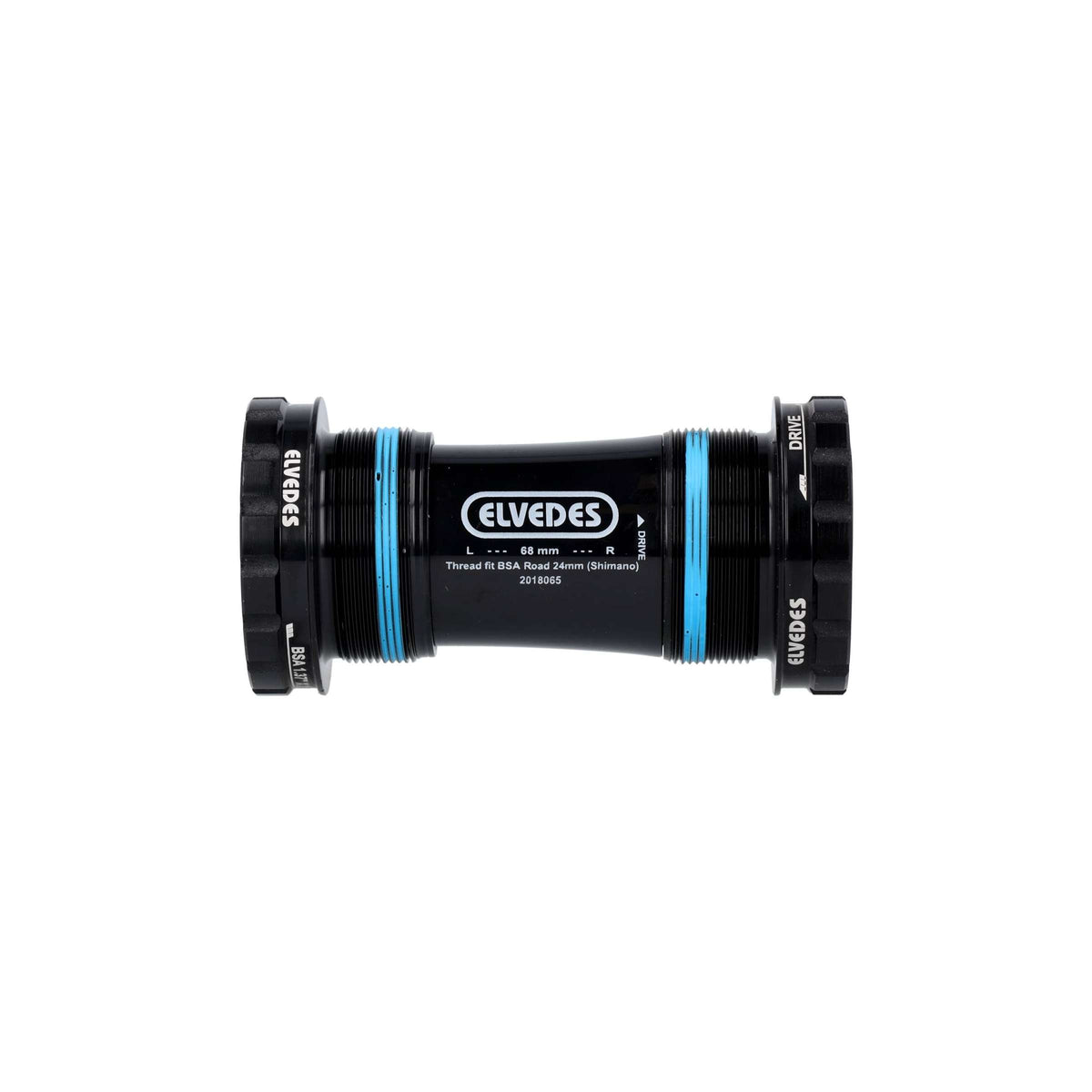 Wałek gracza Elvedes Hollowtech Shimano Race 24 mm czarny