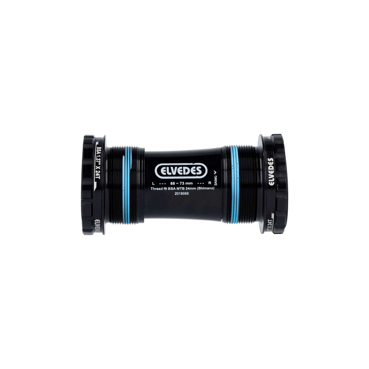 Oś gracza Elvedes Shimano MTB ATB 24 mm czarny