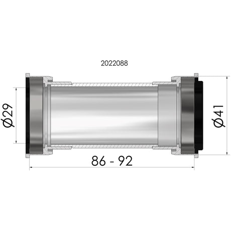 Suport Elvedes Sram Dub tylko pf bb86 92 41mm
