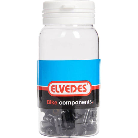 Kapelusz typu elvedes czarny 5,0 mm | Aluminium 50 sztuk