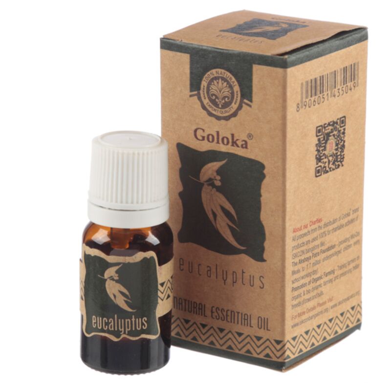 Naturalny olejek eteryczny Goloka eukaliptusowy 10ml