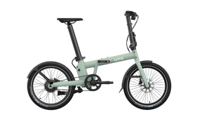 Elektryczny rower składany Uto pro20 v2 zielony