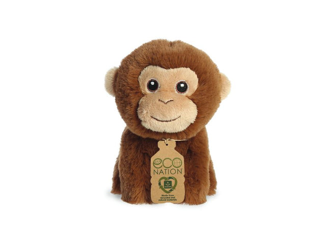 Pluszowa przytulanka Eco Nation - mini - małpka - 13 cm