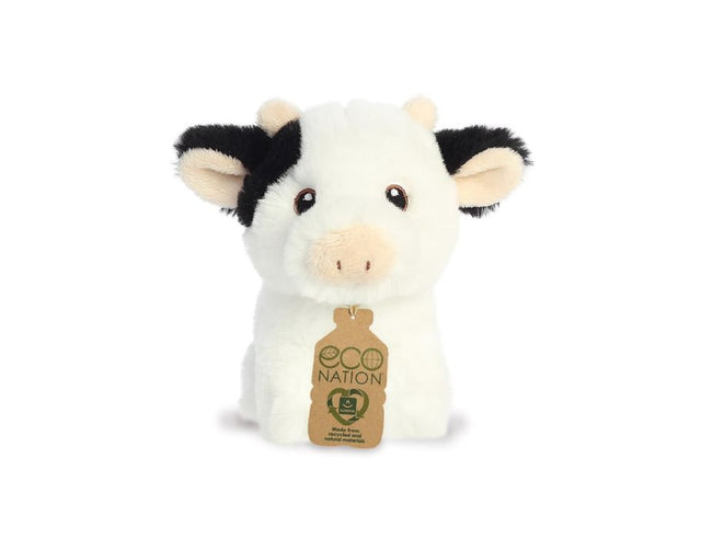 Pluszowa przytulanka Eco Nation - mini - krowa - 13 cm