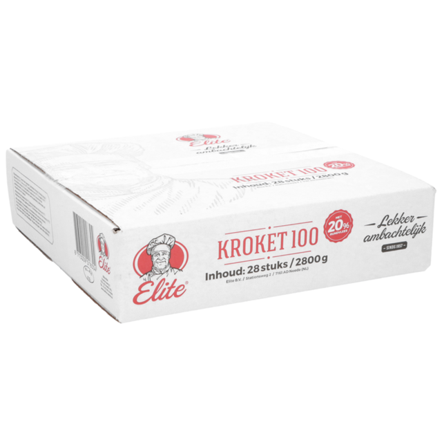 Elitarny krokiet wołowy 20% (28x 100 gr)