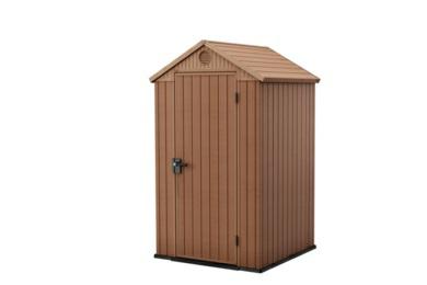 Keter darwin gereedschapswoning 4x4 brons 118 x 116,7 x 205 5cm