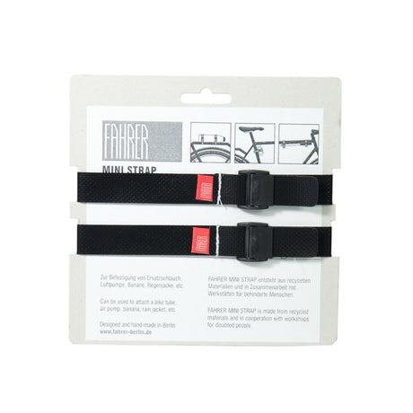 Pasek Fahrer cargo mini m 35x2cm czarny (2 sztuki)