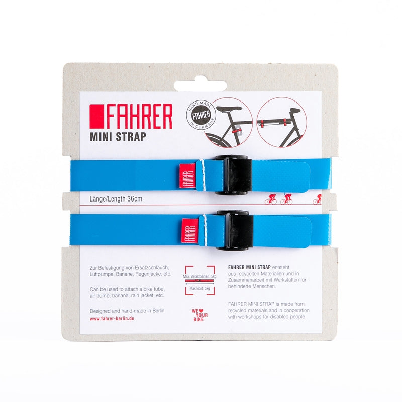 Pasek Fahrer cargo mini m 35x2cm jasnoniebieski (2 sztuki)