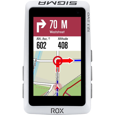 Sigma Rower Computer Rox 12.1 Evo GPS White Basic