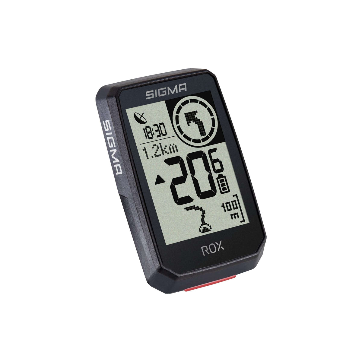 Licznik rowerowy Sigma sport GPS rox 2.0 Endurance czarny