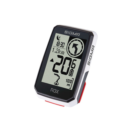 Licznik rowerowy Sigma sport GPS rox 2.0 Endurance biały