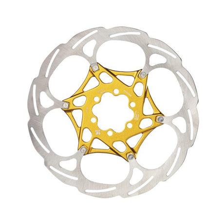 Tarcza Formula 2-częściowa - 6 śrub - ø180mm - złota
