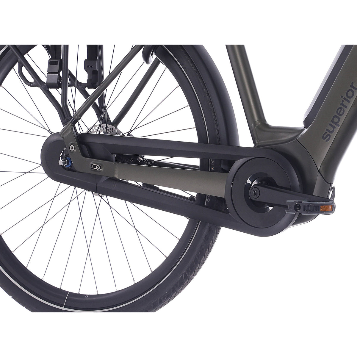 Superior e-tour eway 6.0 54cm(l) ciemnozielony matowy mik hd