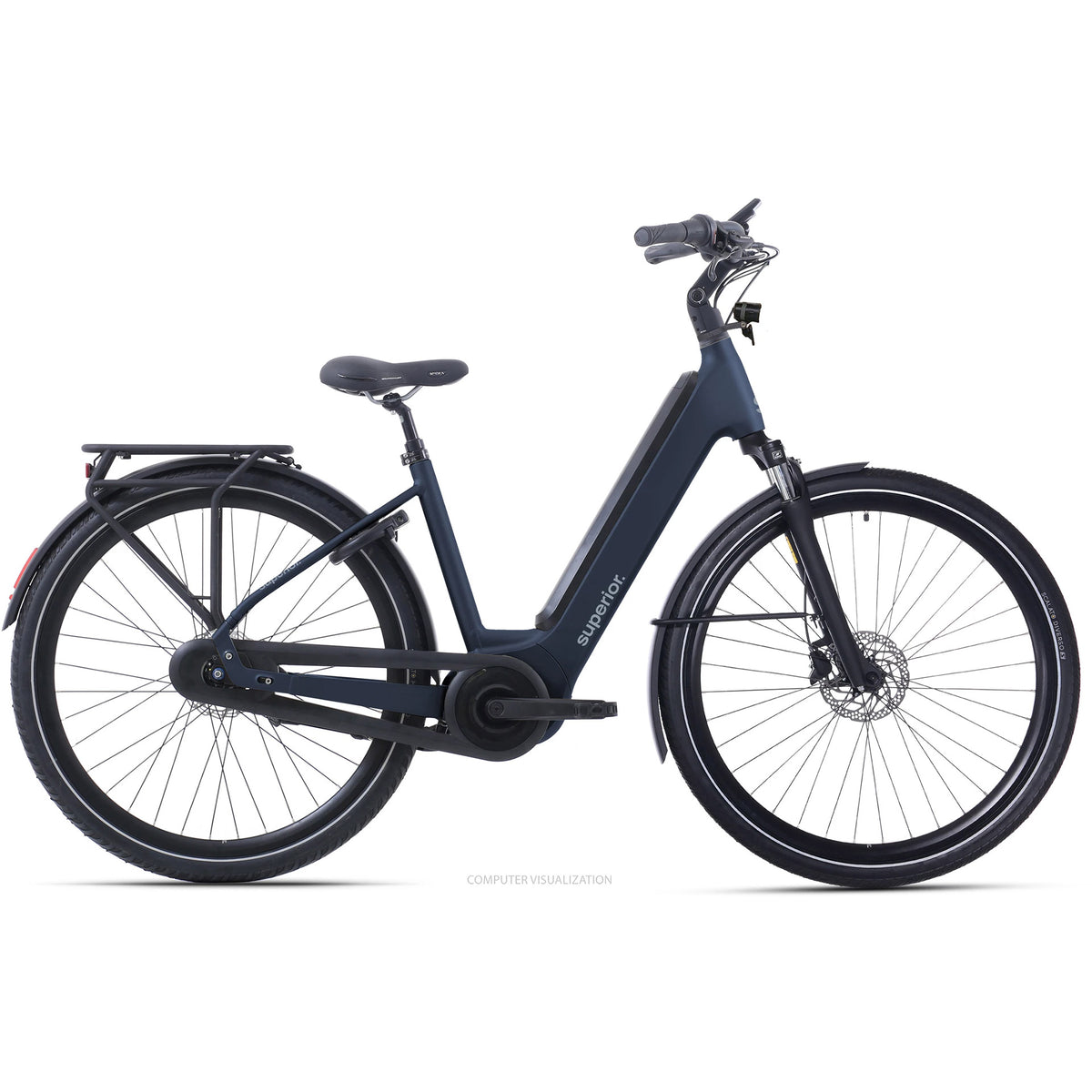 Superior e-tour eway 6.2 58cm (xl) matowy ciemnoniebieski