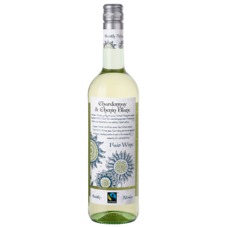 Chardonnay-chenin blanc pochodzące ze sprawiedliwego handlu (0,75 litra)