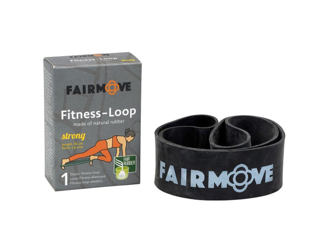 Pętla fitness Fairzone - mocna - czarna