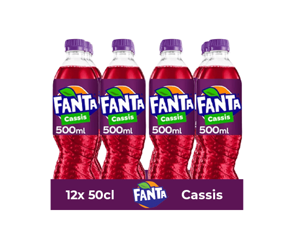 Czapka Fanta Cassis (12x 50cl)