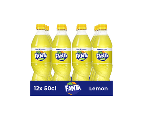 Fanta zero czapka cytrynowa (12x 50cl)