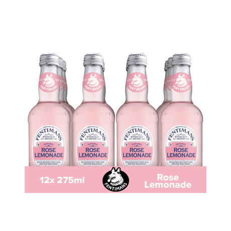 Butelka z lemoniadą różaną Fentimans (12x 275ml)